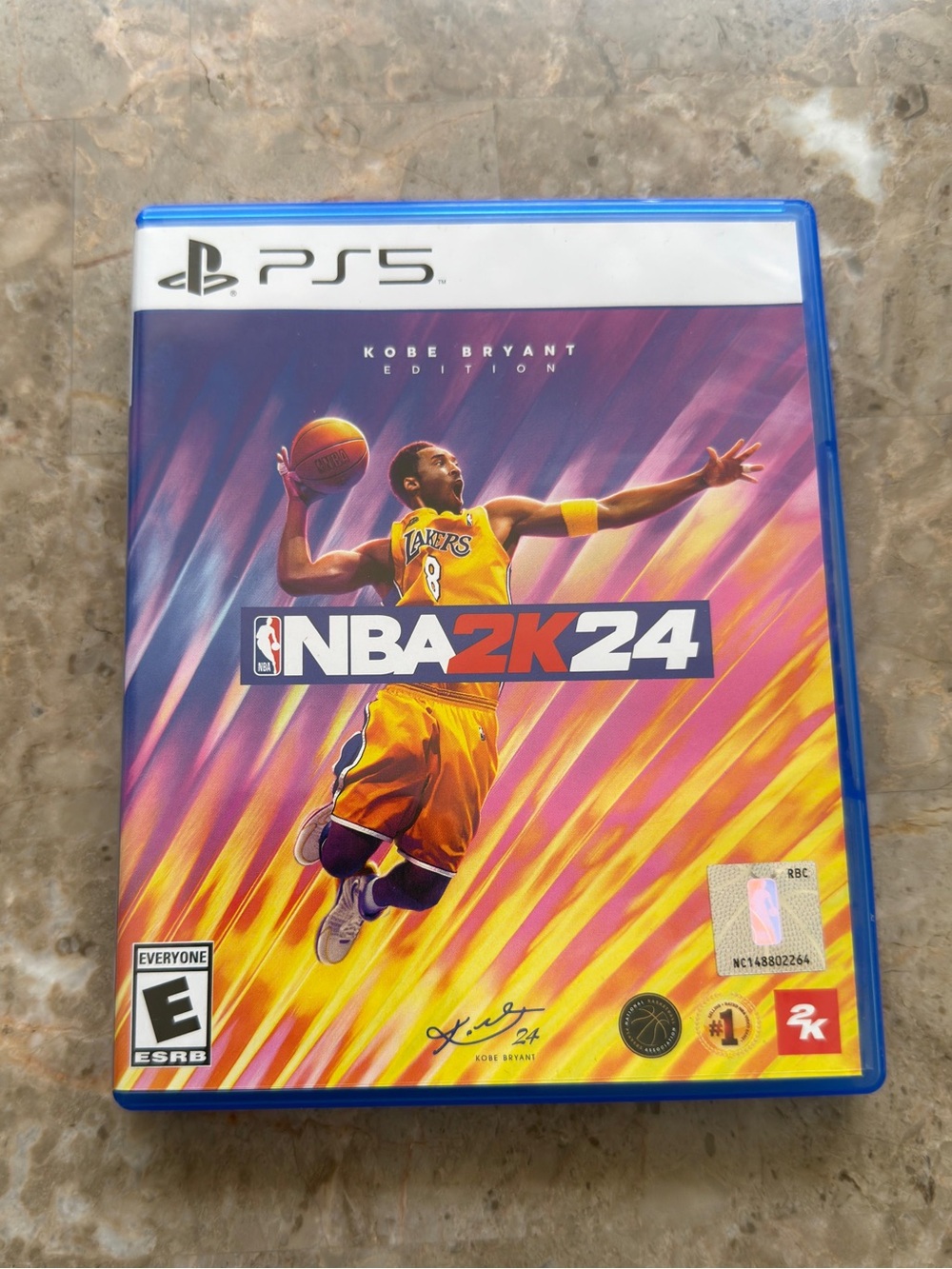NBA 2K24 Kobe Bryant Edition PS5 Game - Yellow